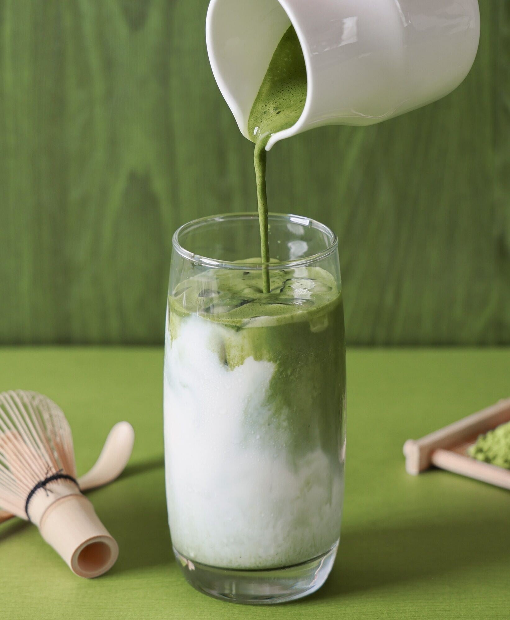 Iced Matcha Latte 凍抹茶鮮奶 2