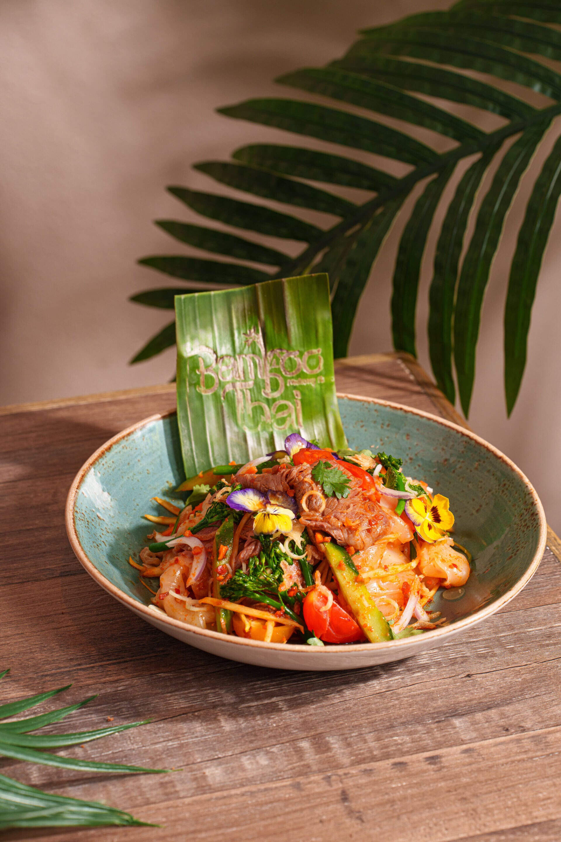 Spicy Thai Beef Thin Rice Noodle Salad