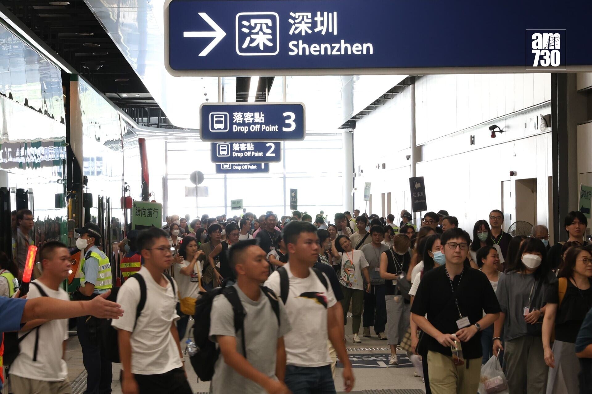 新皇崗口岸即將啟用,特區政府早前舉行多次大型演練壓力測試。(資料圖片)