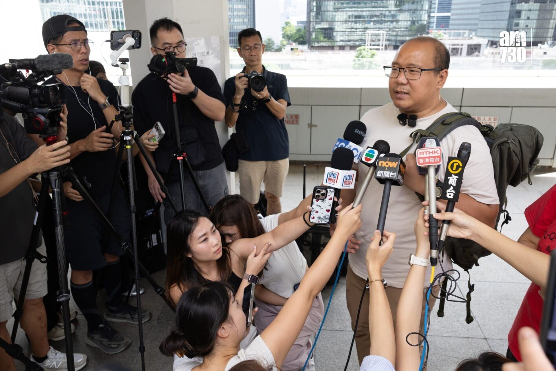「非常父母」為Danny申請人身保護令遭拒,官指「錯誤的申請」。(蘇文傑攝)