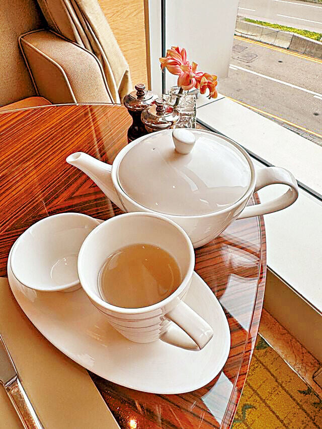 四季酒店的茶座也有提供海底椰香梨。