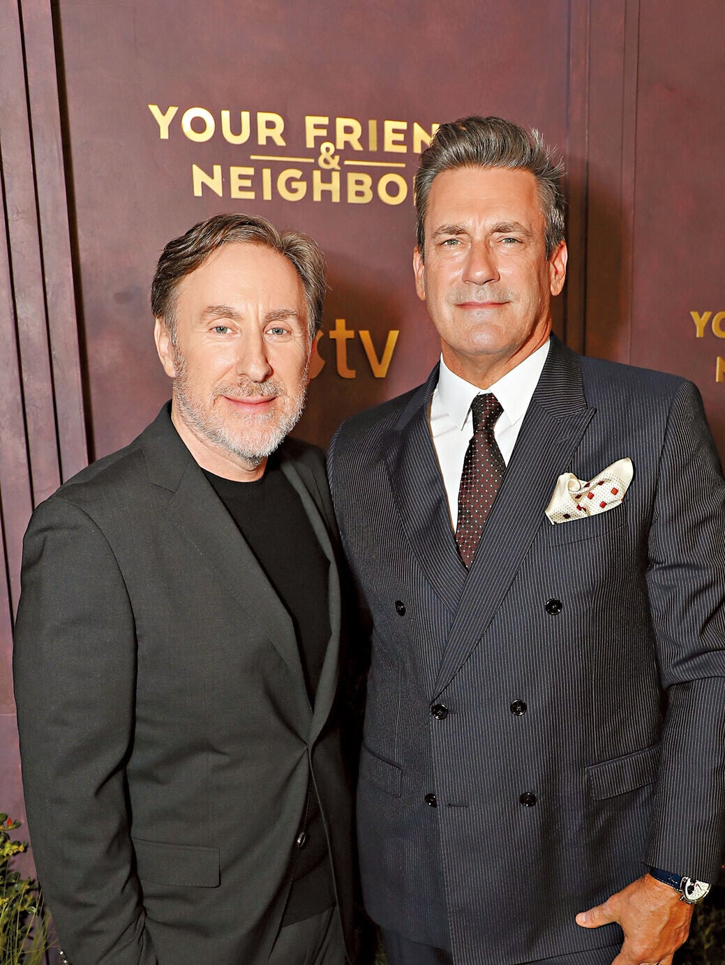 編劇Jonathan(左)及Jon Hamm。