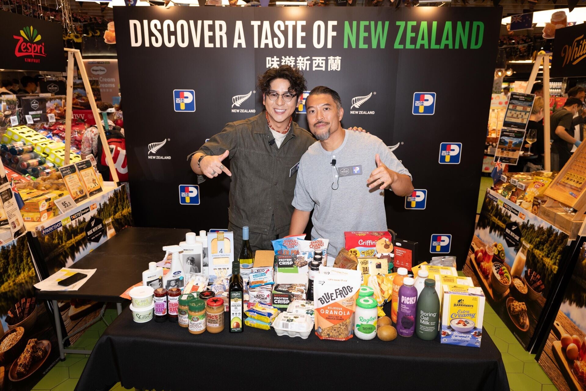 3. 人氣歌手 Alfred及 Foodie KOL Brian 現身星級現場直播 開箱逾 25 個新西蘭優質品牌