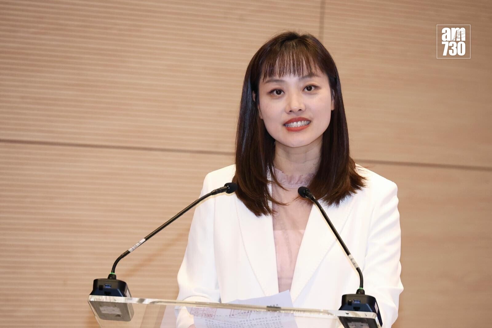 署理創新科技及工業局局長張曼莉。(周令知攝)