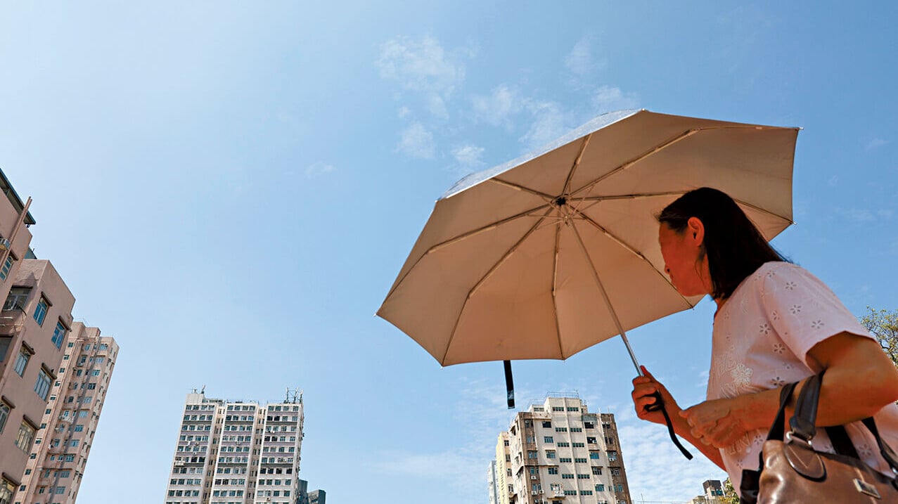 本港上月錄得破紀錄的炎熱天氣。