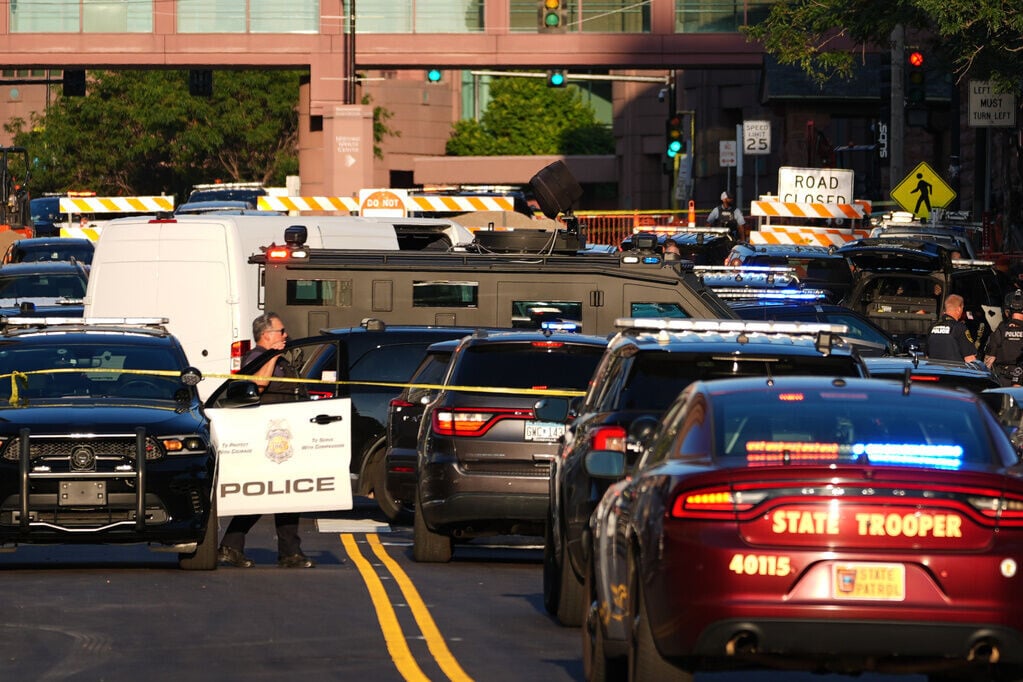 美國明尼蘇達爆槍擊案,3名警員受傷(AP)