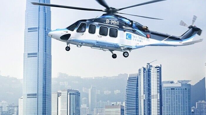 亞太航空宣布本月起，暫停來往香港及澳門的直升機定期航班服務，大部分航線轉為純包機營運模式。
