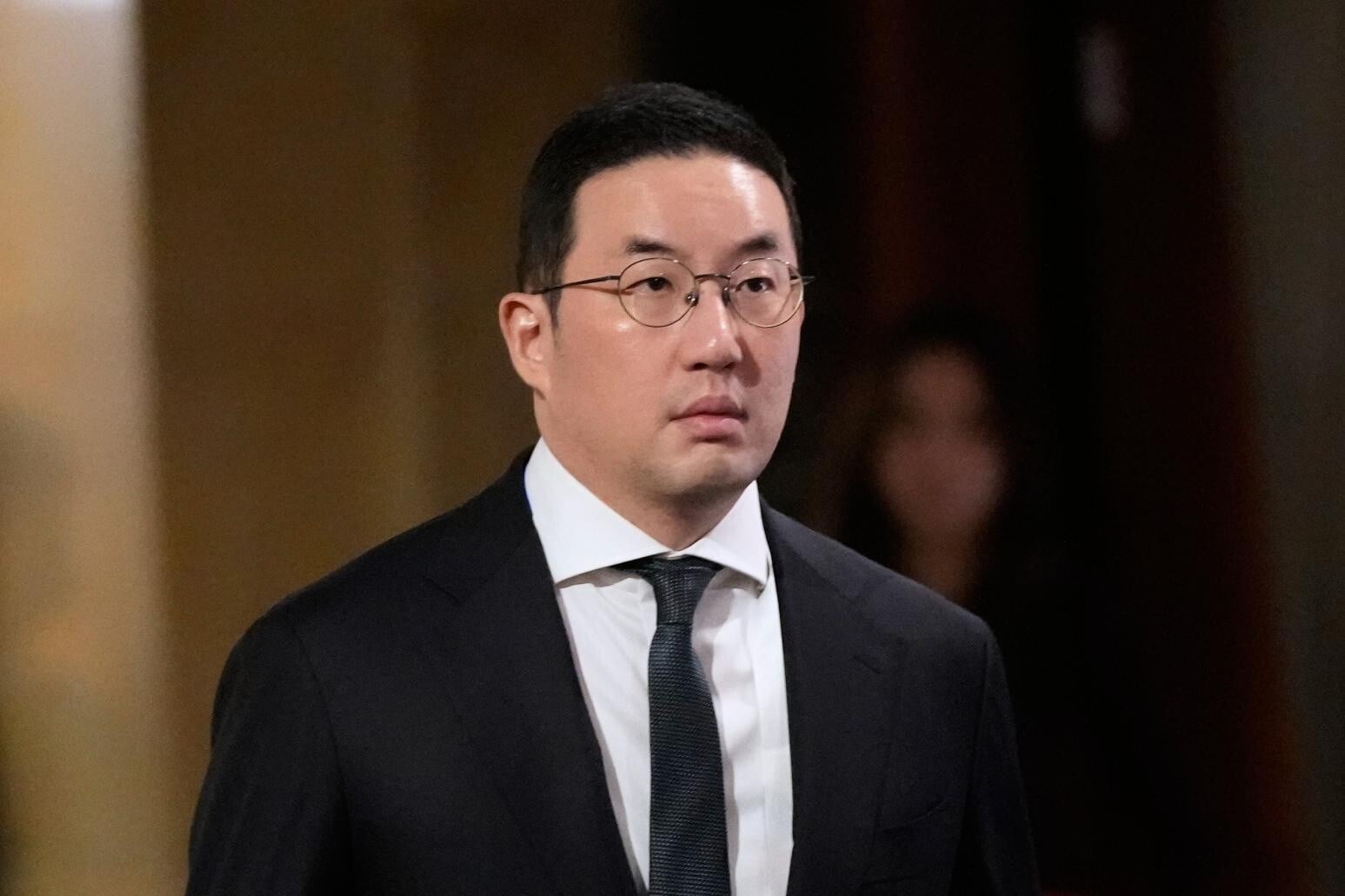 LG集團會長具光謨。（圖／美聯社）