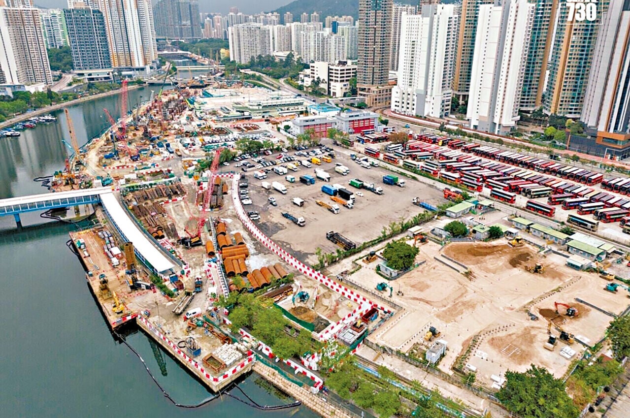 新地奪得屯門第16區站二期項目，鄰近興建中的屯門南延綫第16區站，將發展成為綜合發展項目。(資料圖片)