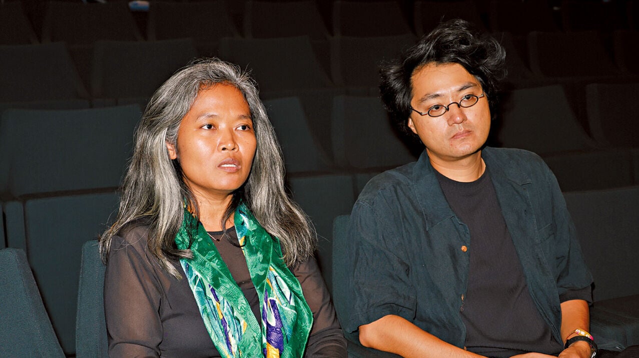 Kanitha(左)對於作品能在香港上映感到無比興奮與榮幸。
