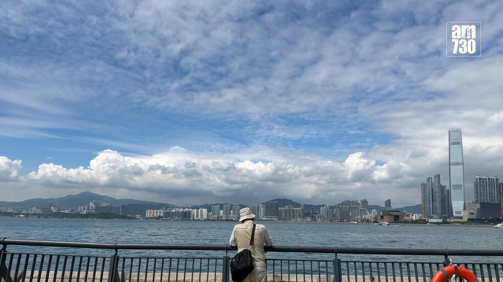 天文台預料本港地區今日部分時間有陽光(am730記者攝)