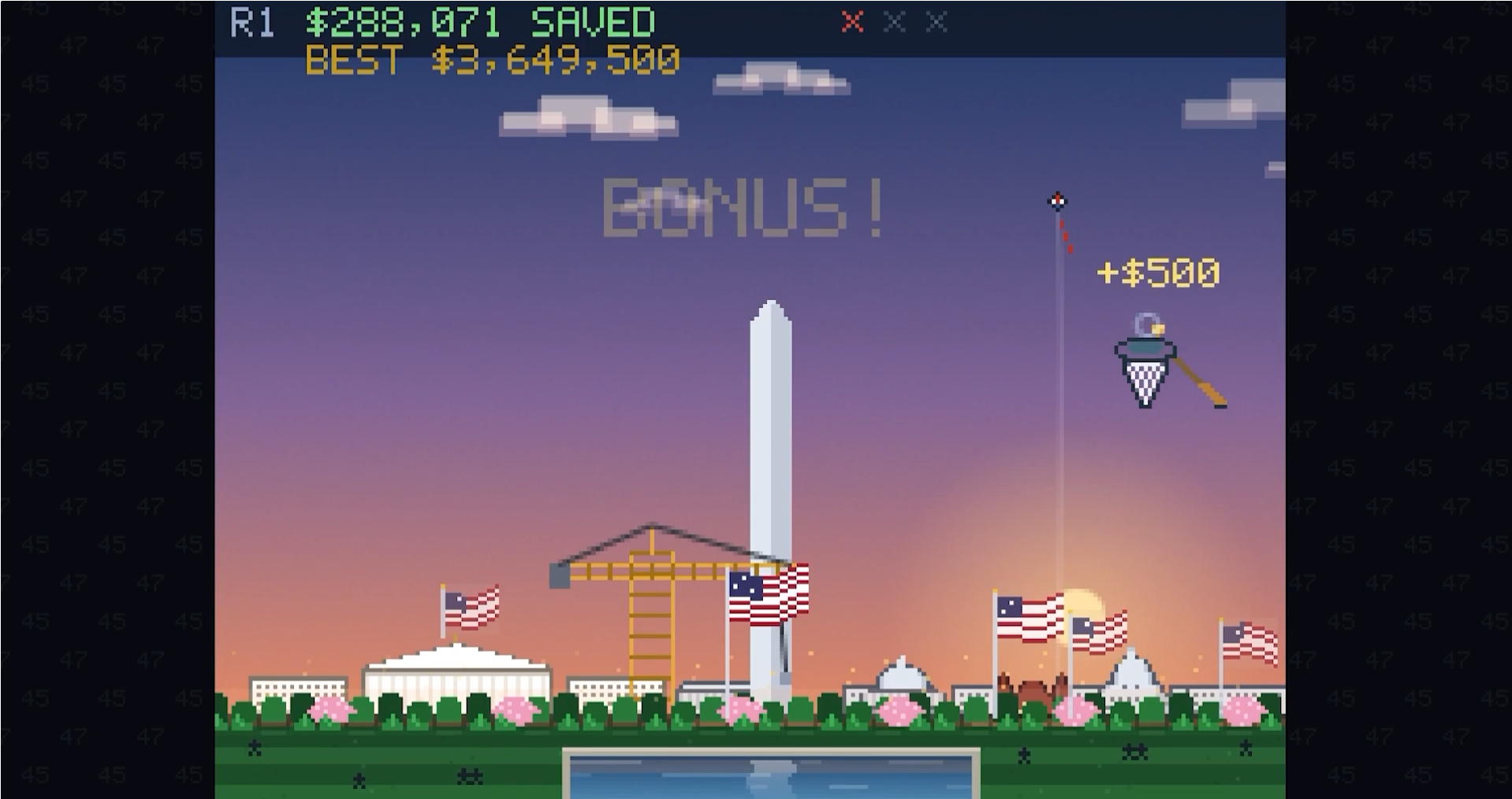 《Trump Savings Tycoon》。(白宮影片截圖)