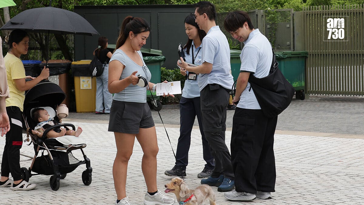 漁護署展開3日的妥善控制狗隻進行特別巡查及執法行動。(資料圖片／吳康琦攝)