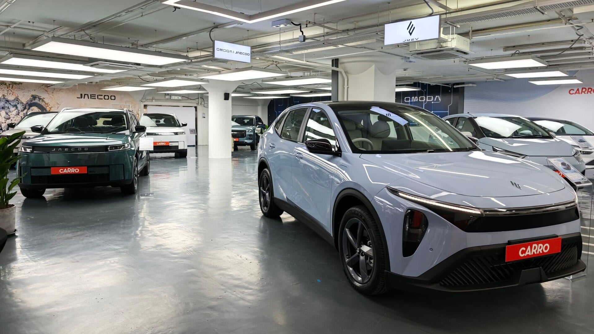 電動車｜Carro開設電動新車旗艦展廳，為個人及企業客戶提供電車銷售服務。