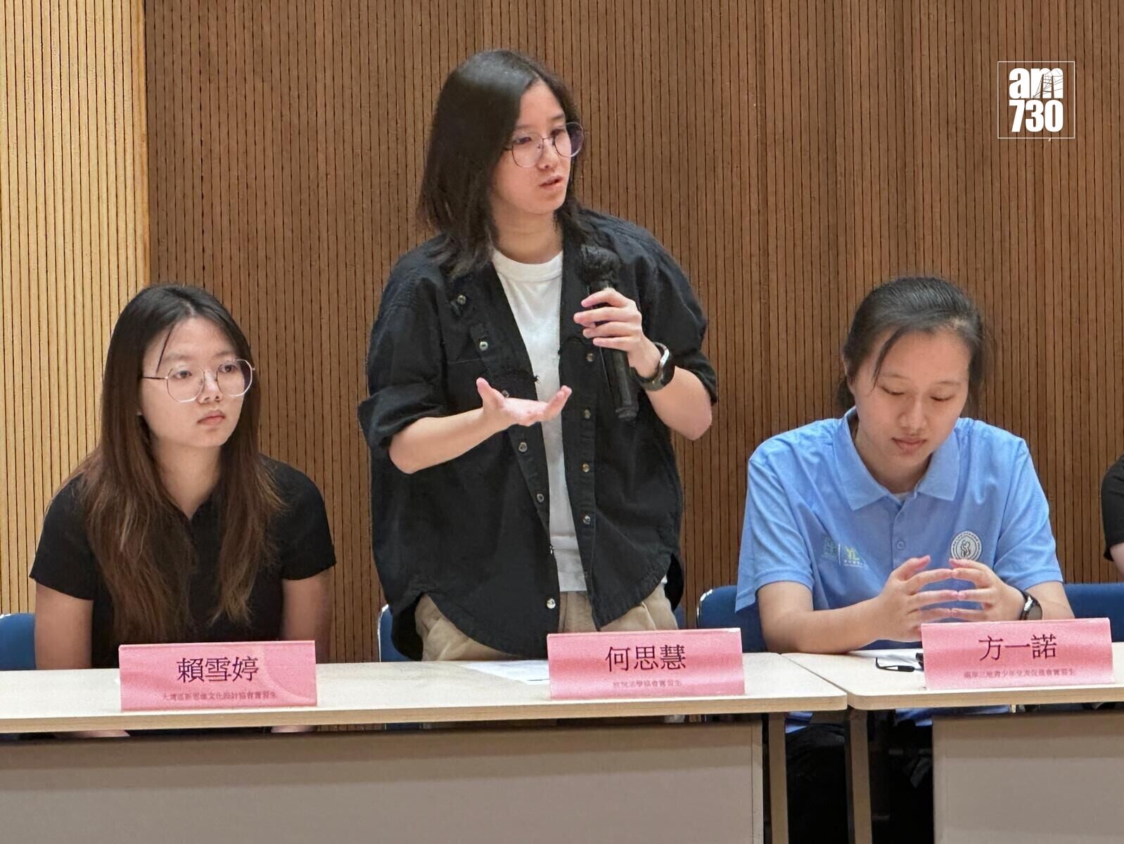 何同學到廣州體驗社工前線工作。(關淑婷攝) (1)