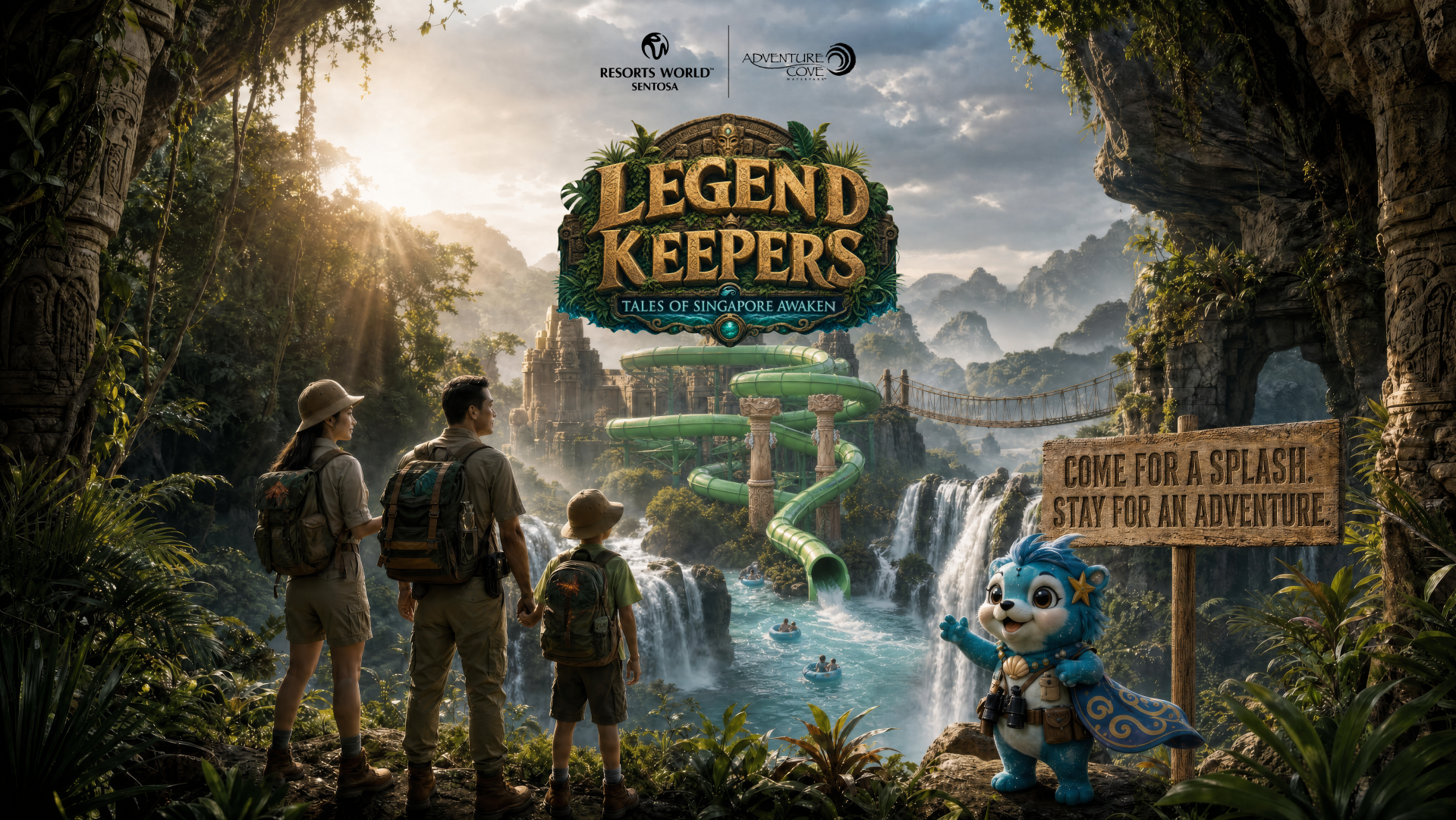 Legend Keepers The Ocean Spirit Awakens at Adventure Cove Waterpark