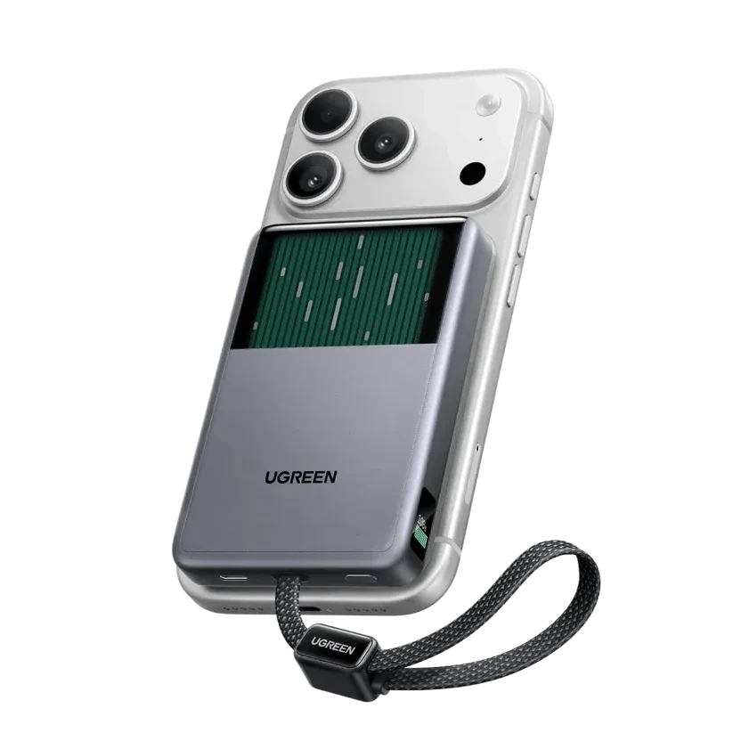 UGREEN MagFlow Pro 10000mAh 25W加入液冷散熱技術。