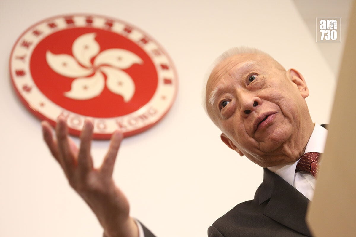 董建華昨晚在家人陪伴下離世,享年89歲。(資料圖片/鍾式明攝)