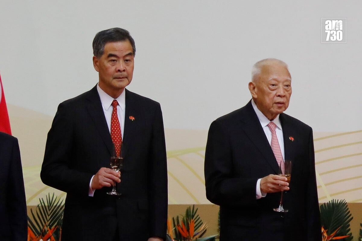 董建華逝世｜梁振英發文哀悼 讚揚宅心仁厚「為我輩典範」