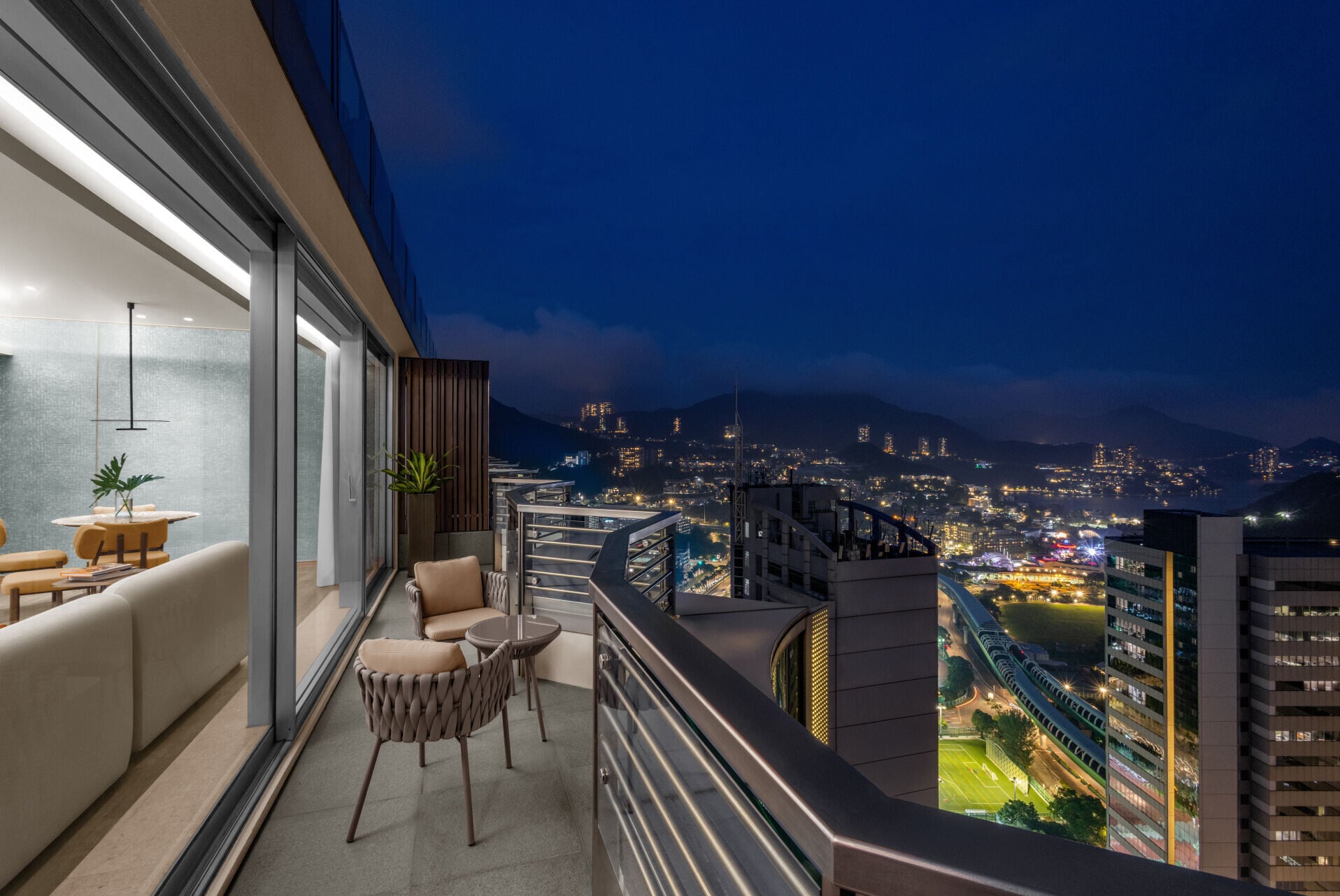 Nina Hotel Island South Balcony Suites (Night View)