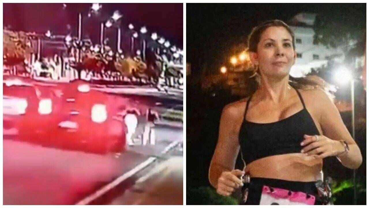 女子公路跑步備戰馬拉松遇死劫，汽車直撞不顧而去。(X)