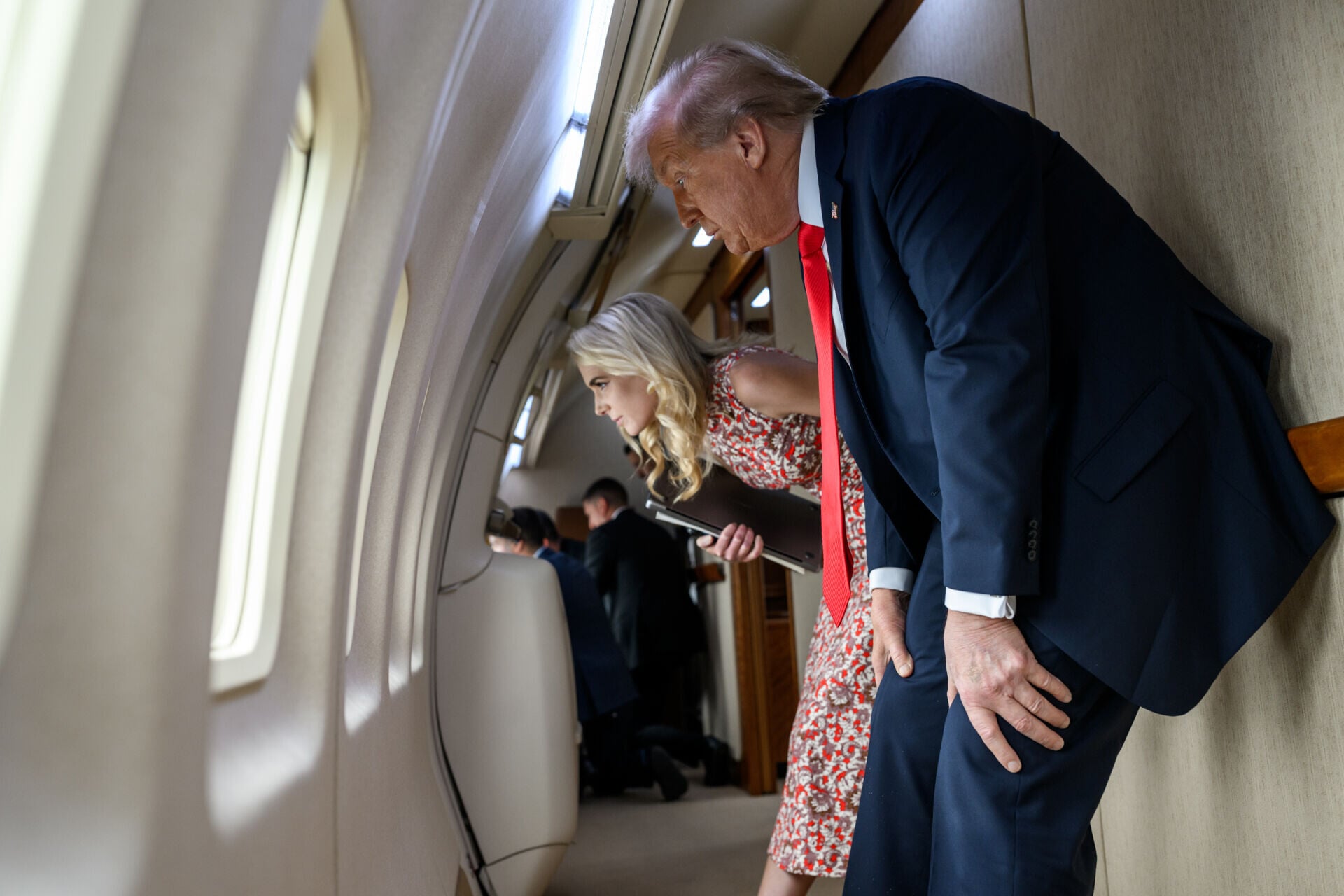 P20250907DT 0197 President Donald Trump attends the U.S. Open Men’s Championship