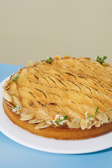 Baked Pear Almond Tarts v