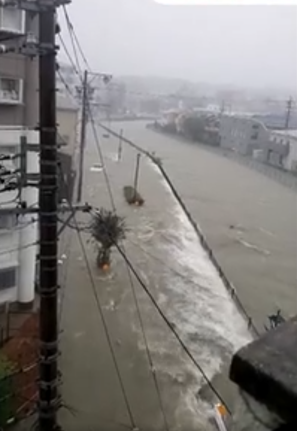 名古屋暴雨