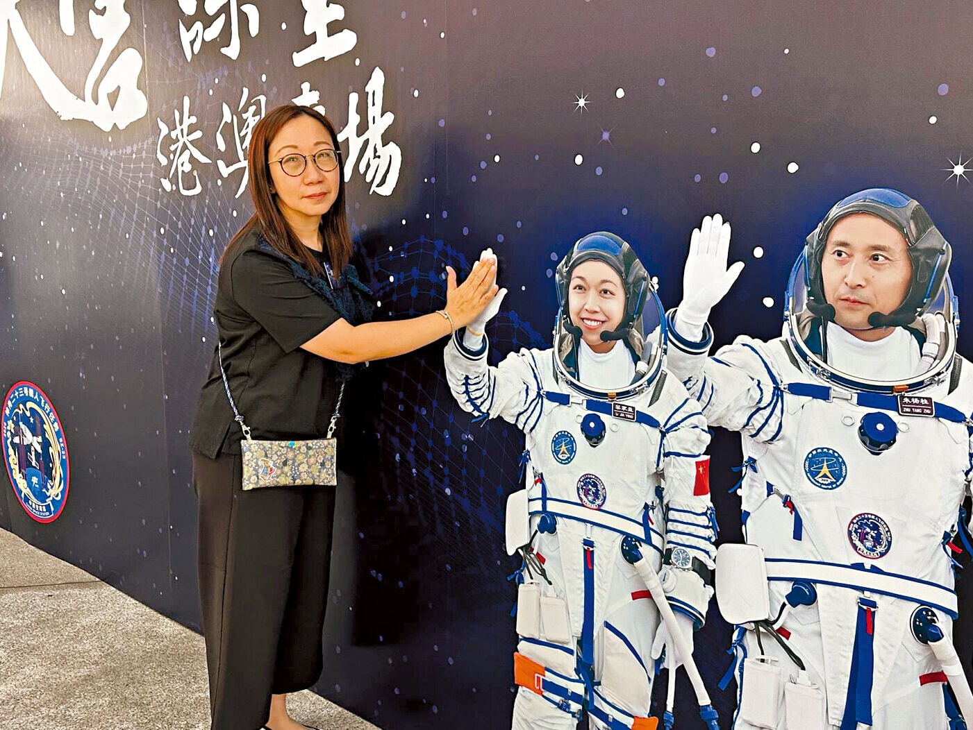 陳潔芝曾是黎家盈的中學班主任。(關淑婷攝)