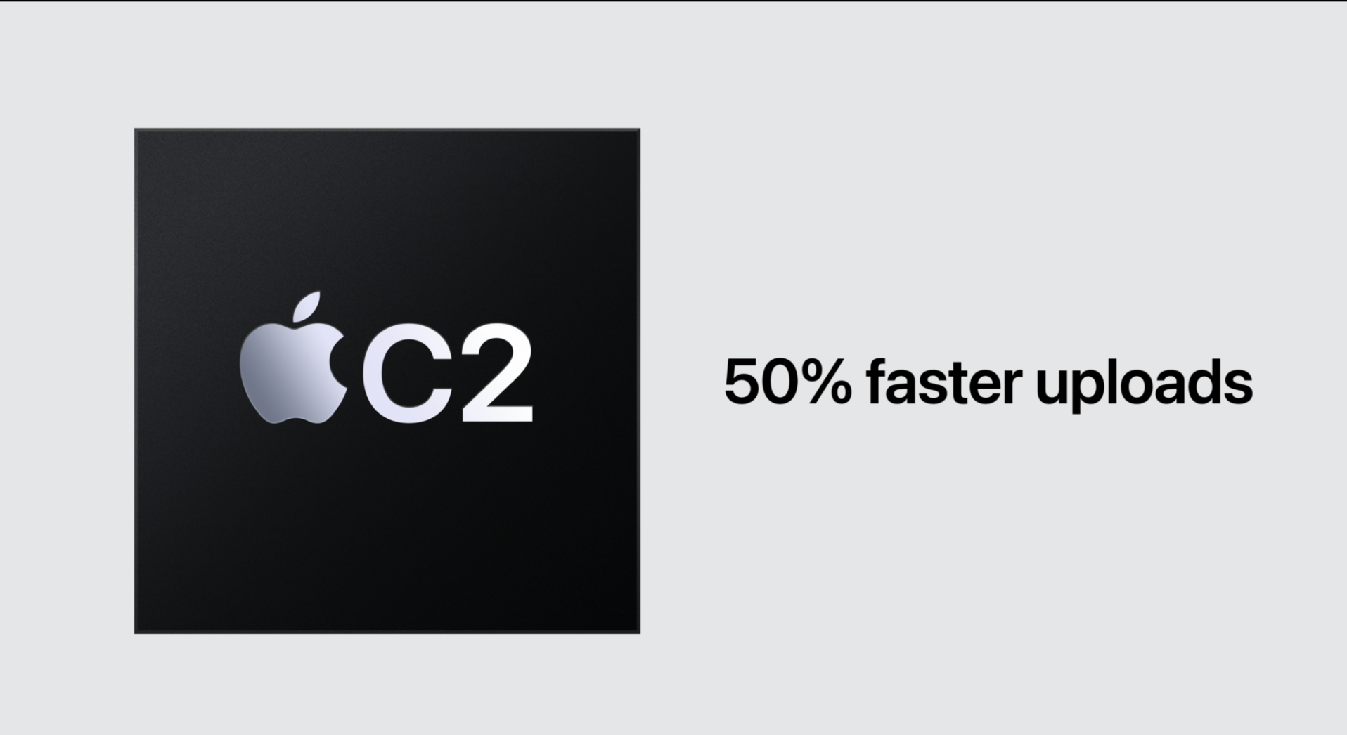 iPhone Duo內置最新C2 Modem。