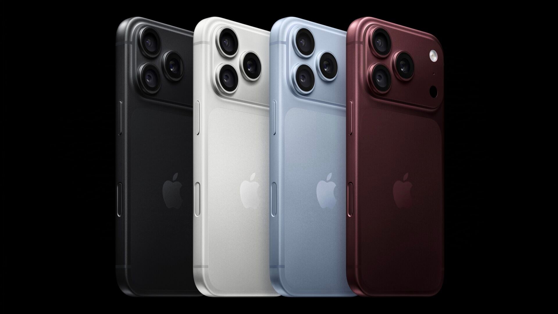iPhone 18 Pro將推出4款配色，包括主打深紅葡萄酒色。