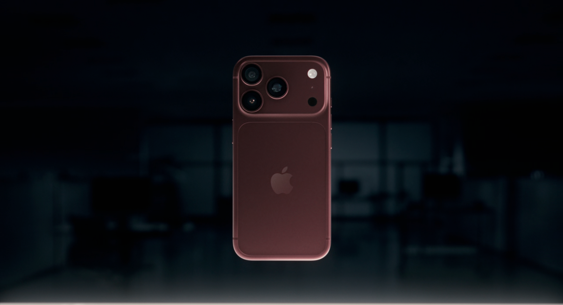iPhone 18 Pro全新深紅葡萄酒色外觀優雅。