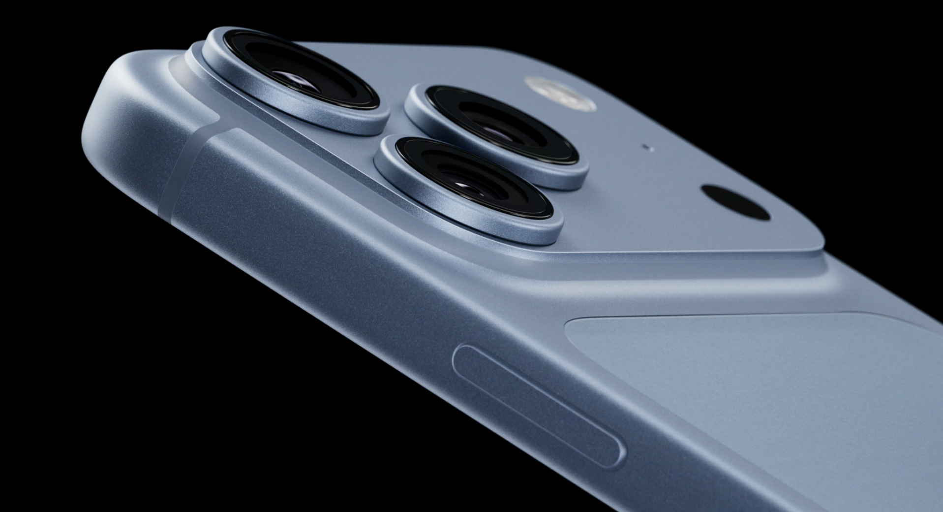 iPhone 18 Pro外觀跟上代分別不大,換上全新冰川色。