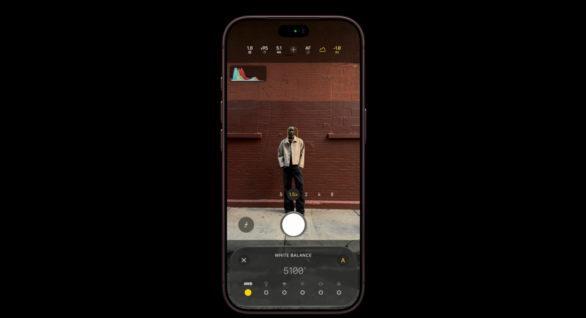 iPhone 18 Pro的相機新增Pro控制功能。