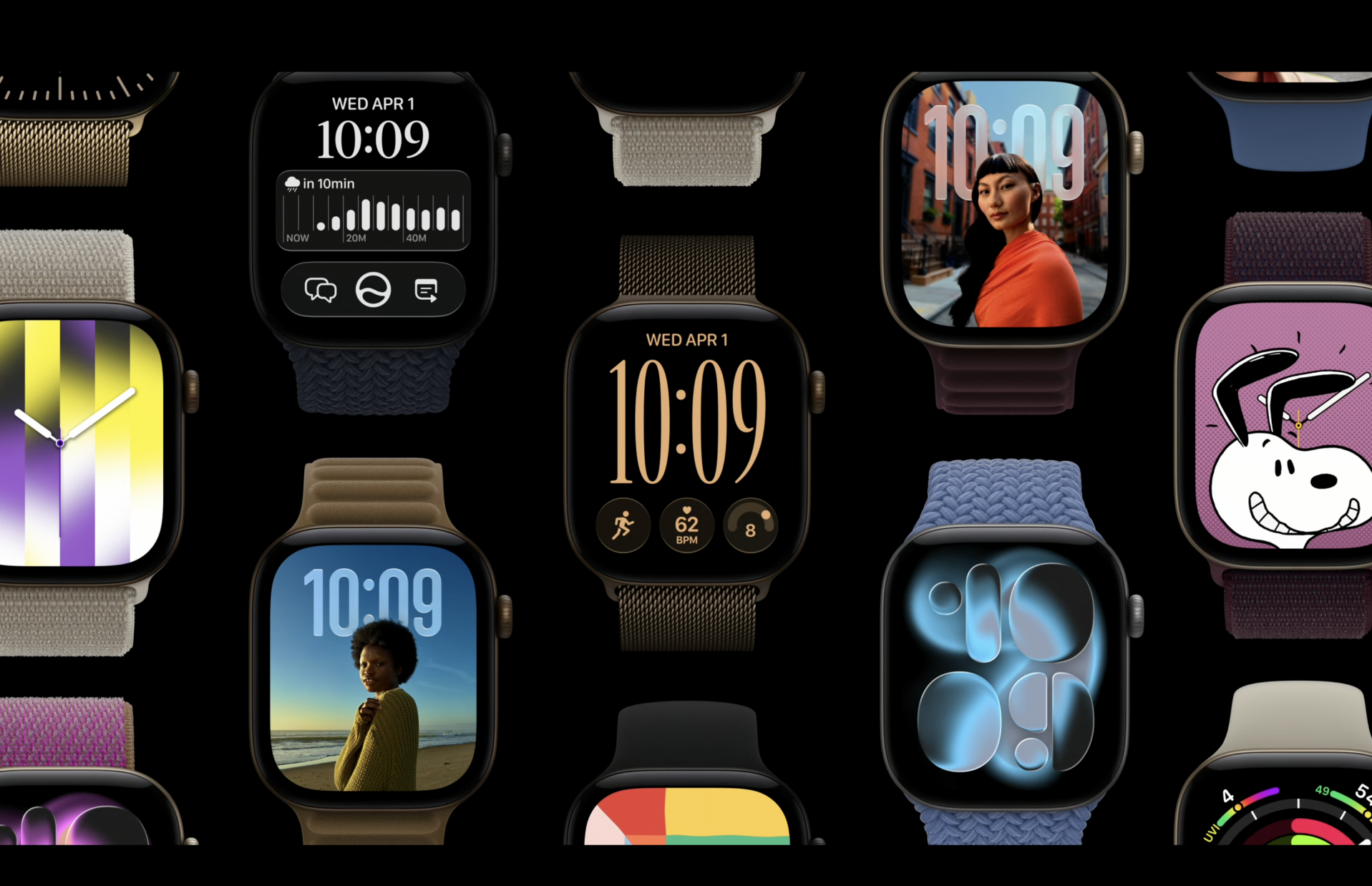 Apple Watch Series 12新款錶面設計。