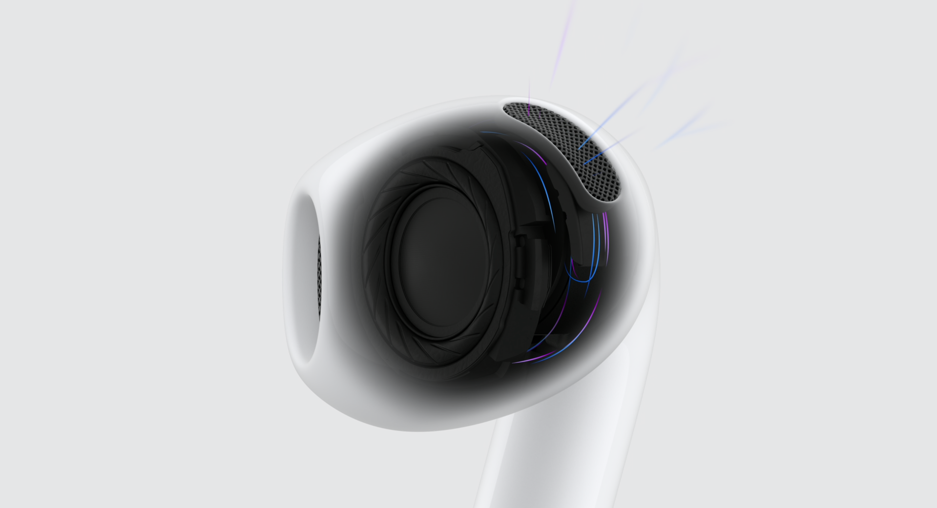 AirPods 5採用全新多氣孔聲學架構。