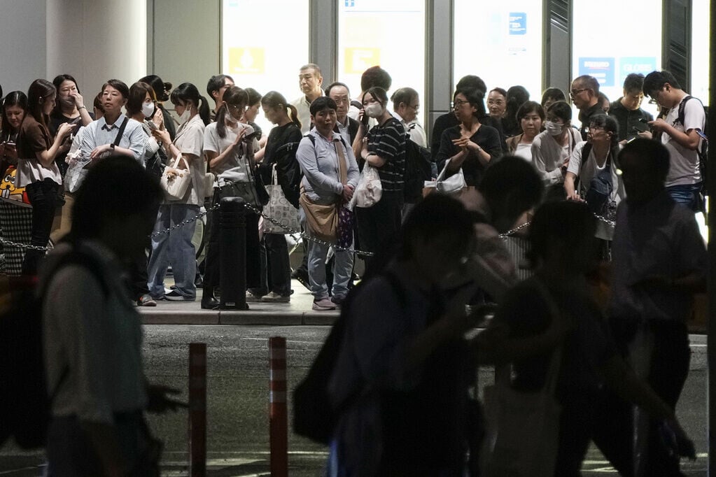 名古屋日前暴雨,多處出現水浸(ap)