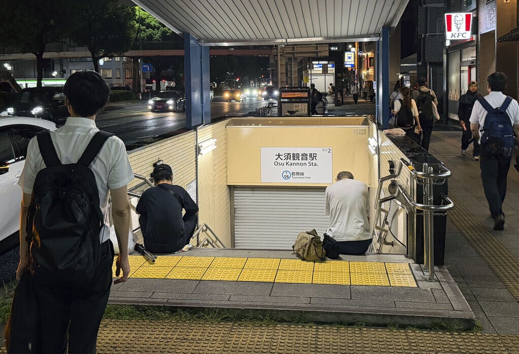 名古屋日前暴雨,公共交通一度停駛(ap)