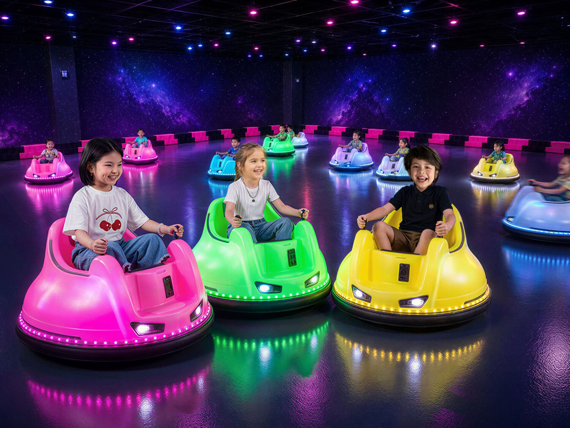 2. 星際樂園 幻彩飛馳樂 (宇宙飛船)