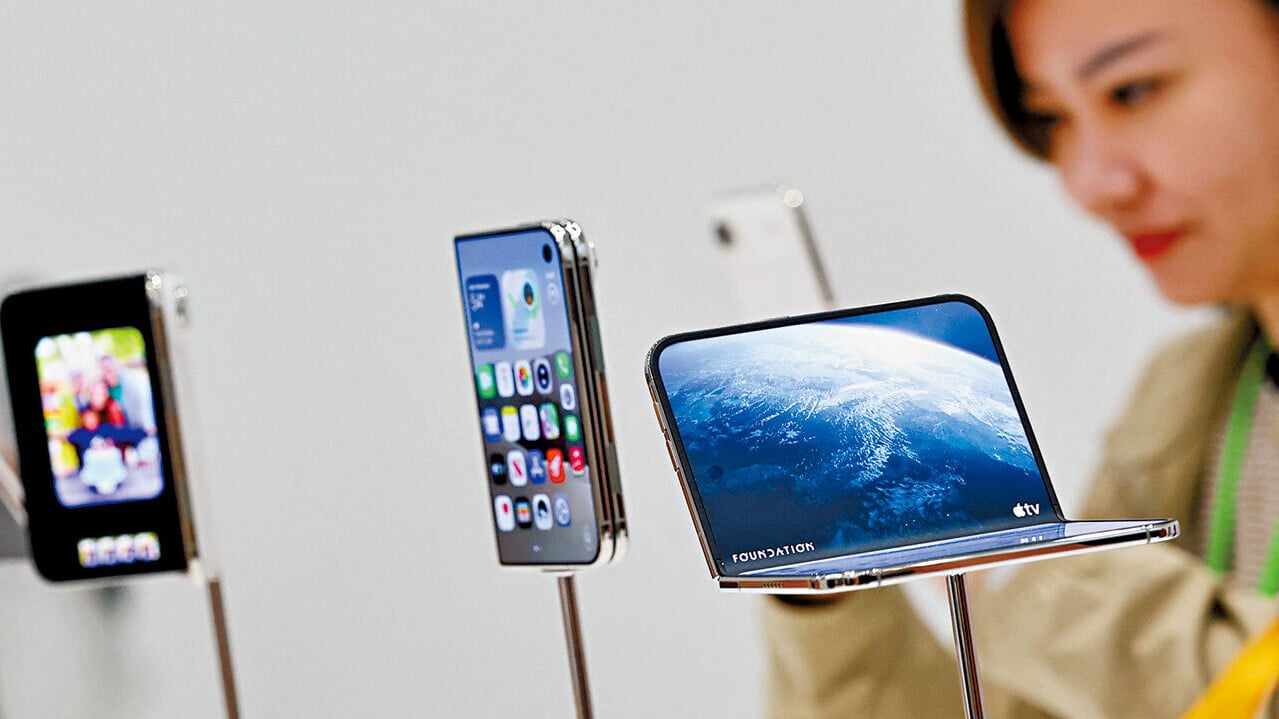 高盛預期摺疊iPhone出貨量可達3,500萬部。(路透社)