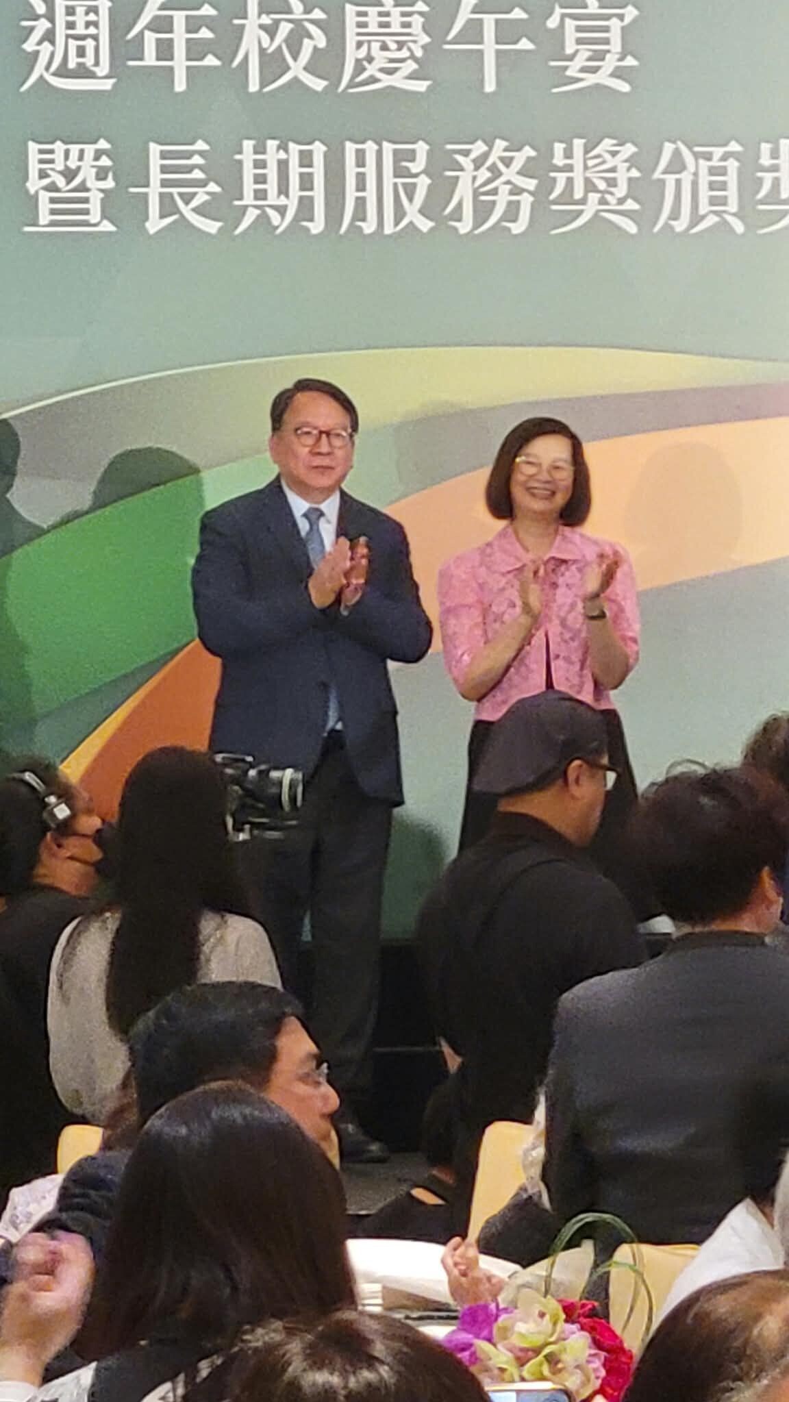 政務司司長陳國基出席活動致辭表示,特區政府正大力推廣「留學香港」品牌。
