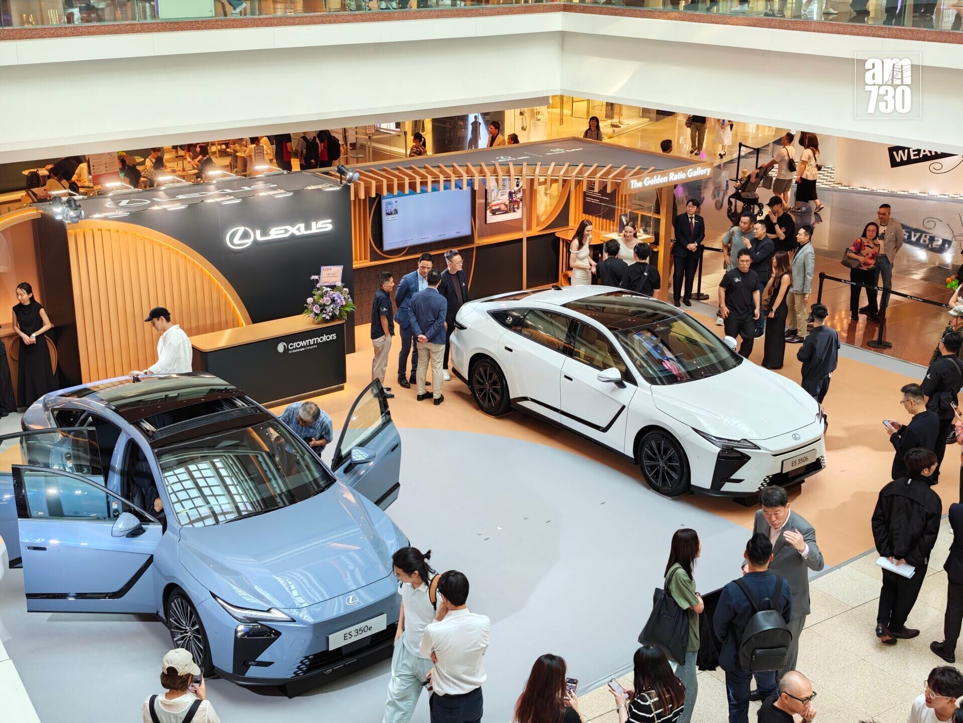 電動車|Lexus於9月10至13日於又一城展出兩款新車。