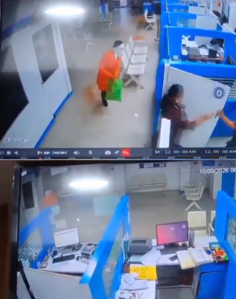 持「辣椒粉」打劫銀行 印男戴面具追著職員狂撒辣椒粉(有片)