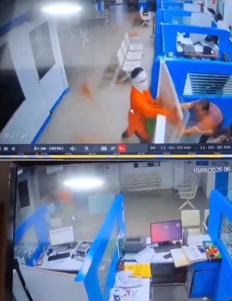 持「辣椒粉」打劫銀行 印男戴面具追著職員狂撒辣椒粉(有片)