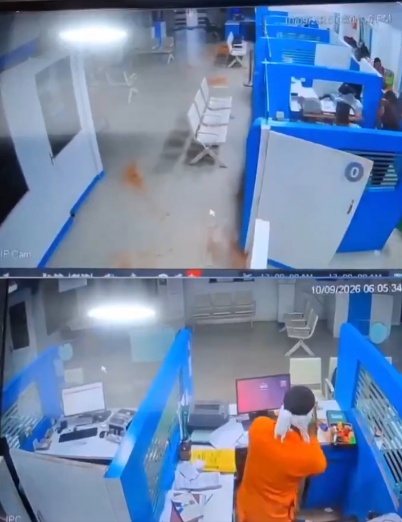 持「辣椒粉」打劫銀行 印男戴面具追著職員狂撒辣椒粉(有片)