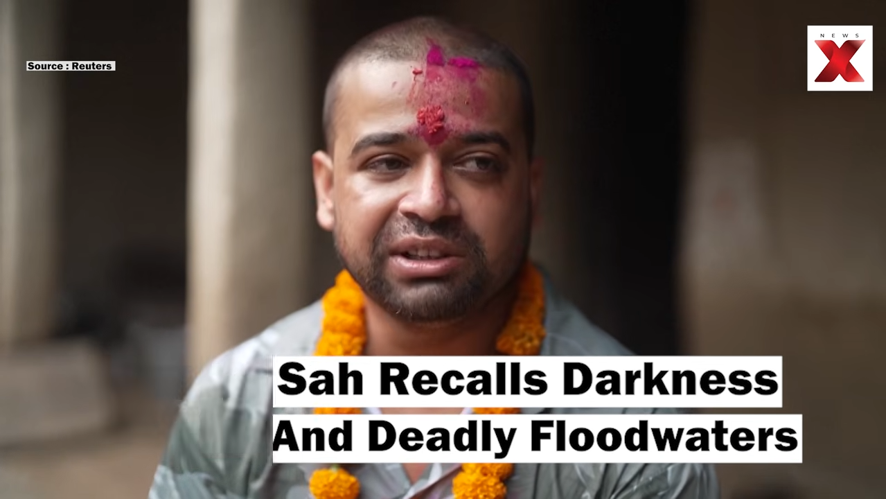 Nepal Flood Survivor Sanjay Sah Returns Home After 9 Days Trapped In Tunnel NewsX 2 39 screenshot
