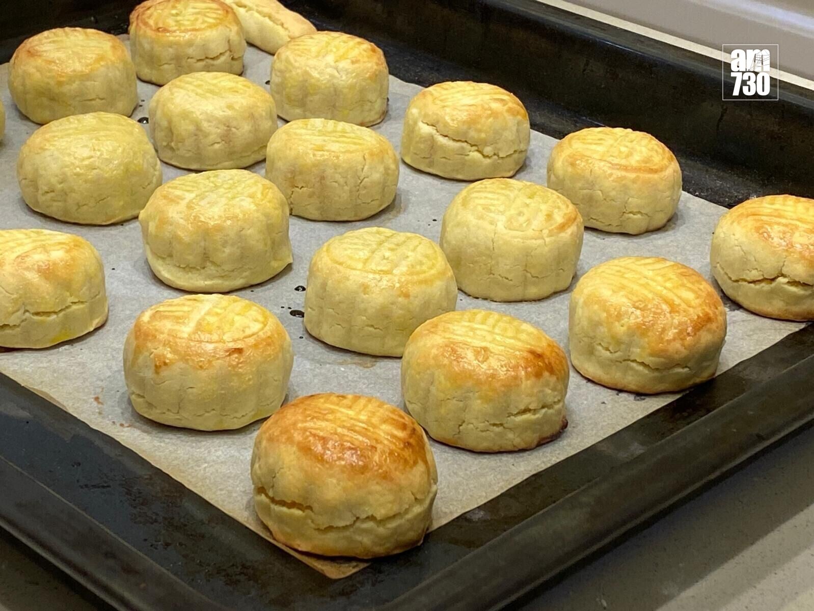 Finish baking