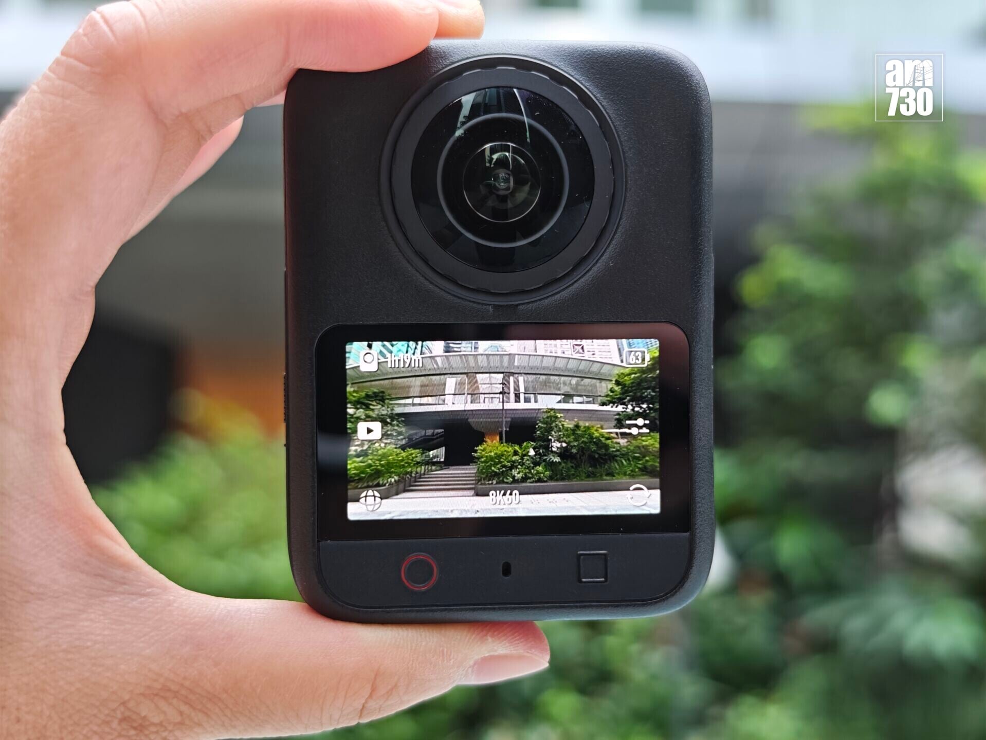 DJI Osmo 360 II最高支援原生8K/60fps的畫質。
