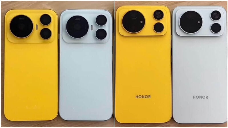 HONOR Magic 9 及 Super Edition 實機流出：搶眼天藍亮黃配色、鏡頭布局微調！