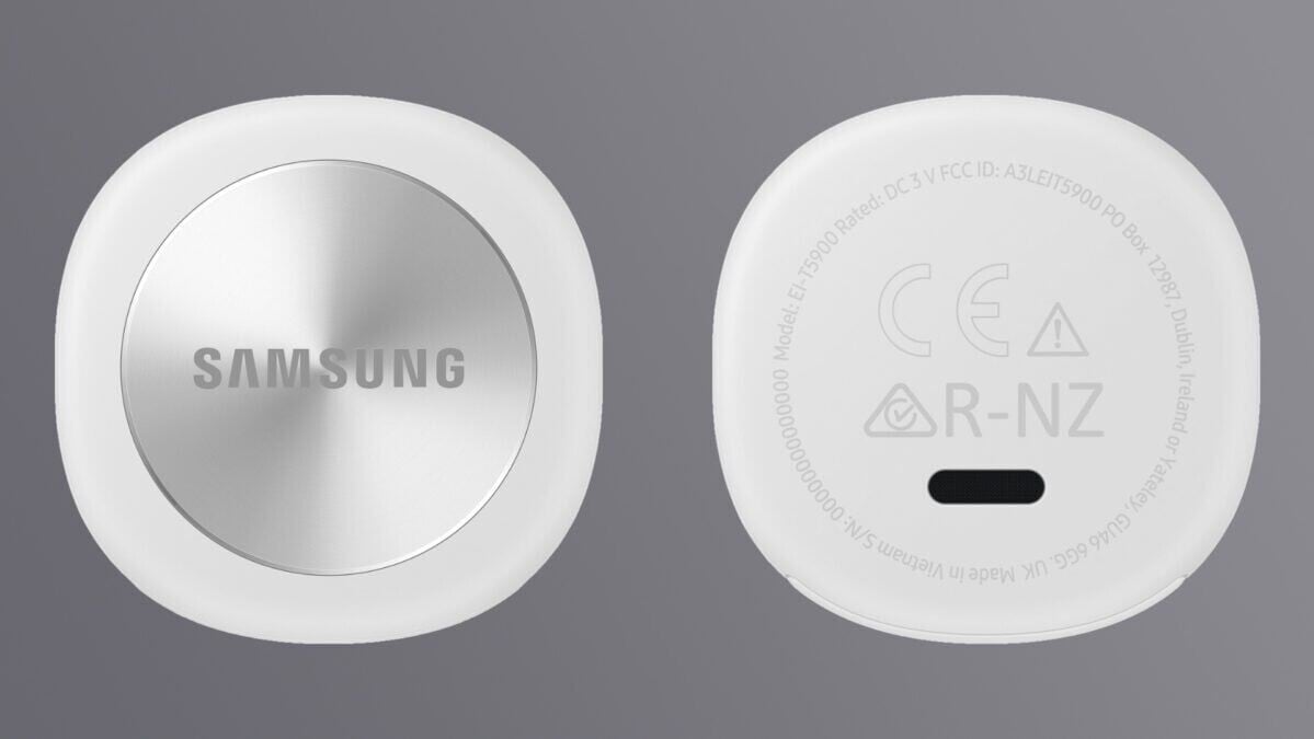 Samsung Galaxy SmartTag 3內建 Bluetooth Low Energy(BLE)及 Ultra-Wideband(UWB)超寬頻晶片